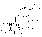 4-Chloro-n-[1-[2-(4-nitrophenyl)ethyl]-2-piperidinylidene]benzenesulfonamide Structure,93101-02-1Structure