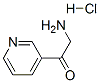 2-Amino-1-pyridin-3-yl-ethanone hydrochloride Structure,93103-00-5Structure