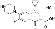 Ciprofloxacin hydrochloride Structure,93107-08-5Structure