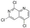 4,6,8-Trichloro-1,7-naphthyridine Structure,931100-02-6Structure