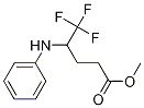 Methyl 5,5,5-trifluoro-4-(phenylamino)pentanoate Structure,931383-14-1Structure