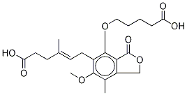 Mycophenolic acid carboxybutoxy ether Structure,931407-27-1Structure