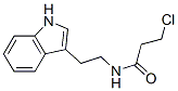 3-Chloro-N-[2-(1H-indol-3-yl)ethyl]propanamide Structure,93187-18-9Structure