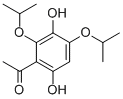 1-(3,6-Dihydroxy-2,4-diisopropoxy-phenyl)ethanone Structure,93344-49-1Structure