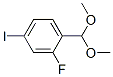 1-(Dimethoxymethyl)-2-fluoro-4-iodobenzene Structure,933672-22-1Structure