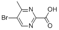 5-Bromo-4-methyl-2-pyrimidinecarboxylic acid Structure,933745-86-9Structure