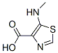 4-Thiazolecarboxylic acid, 5-(methylamino)- Structure,933751-45-2Structure