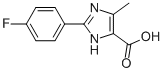 2-(4-Fluorophenyl)-5-methyl-3h-imidazole-4-carboxylic acid Structure,933751-61-2Structure