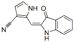 1H-pyrrole-3-carbonitrile, 2-[(1,3-dihydro-3-oxo-2h-indol-2-ylidene)methyl]- Structure,933783-01-8Structure