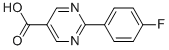 2-(4-Fluorophenyl)pyrimidine-5-carboxylic acid Structure,933988-26-2Structure