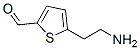 2-Thiophenecarboxaldehyde, 5-(2-aminoethyl)-(9ci) Structure,93447-75-7Structure
