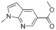 1-Methyl-1h-pyrrolo[2,3-b]pyridine-5-carboxylic acid methyl ester Structure,934568-21-5Structure