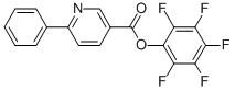 Pentafluorophenyl 6-phenylnicotinate Structure,934570-41-9Structure