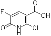 2-Chloro-5-fluoro-6-oxo-1,6-dihydropyridine-3-carboxylic acid Structure,934639-56-2Structure