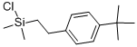 (P-tert-butylphenethyl)dimethylchlorosilane Structure,93502-75-1Structure