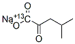 2-Keto-4-methylpentanoic acid-1-13c sodium salt Structure,93523-70-7Structure