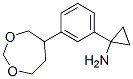 Cyclopropanamine, 1-[3-(1,3-dioxepan-5-yl)phenyl]- Structure,935460-20-1Structure