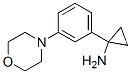 Cyclopropanamine, 1-[3-(4-morpholinyl)phenyl]- Structure,935460-59-6Structure