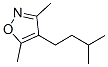 Isoxazole, 3,5-dimethyl-4-(3-methylbutyl)-(9ci) Structure,93548-16-4Structure