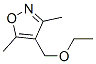 Isoxazole, 4-(ethoxymethyl)-3,5-dimethyl-(9ci) Structure,93548-18-6Structure