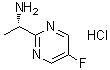 (S)-1-(5-fluoropyrimidin-2-yl)ethanamine hydrochloride Structure,935667-21-3Structure