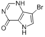 7-Bromo-1,5-dihydro-4H-pyrrolo[3,2-d]pyrimidin-4-one Structure,93587-23-6Structure