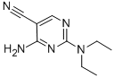 4-Amino-2-diethylamino-pyrimidine-5-carbonitrile Structure,93606-29-2Structure