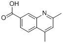 2,4-Dimethylquinoline-7-carboxylic acid Structure,936074-38-3Structure