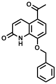 5-Acetyl-8-(benzyloxy)-2(1h)-quinolinone Structure,93609-84-8Structure