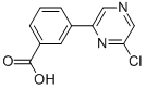 3-(6-Chloro-pyrazin-2-yl)benzoic acid Structure,936138-14-6Structure