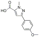 3-(4-Methoxyphenyl)-1-methyl-1h-pyrazole-5-carboxylic acid Structure,93618-34-9Structure