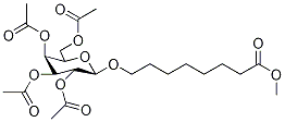 8-Methoxycarbonyloctanoyl-2’,3’,4’,6-tetra-O-acetyl-beta-D-galactopyranoside Structure,93619-78-4Structure