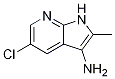 1H-pyrrolo[2,3-b]pyridin-3-amine, 5-chloro-2-methyl- Structure,936243-42-4Structure