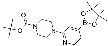 4-[4-(4,4,5,5-Tetramethyl-[1,3,2]dioxaborolan-2-yl)-pyridin-2-yl]-piperazine-1-carboxylic acid tert-butyl ester Structure,936250-21-4Structure