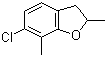 6-Chloro-2,3-dihydro-2,7-dimethylbenzofuran Structure,936322-69-9Structure