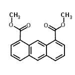 1,8-Anthracenedicarboxylic acid dimethyl ester Structure,93655-34-6Structure