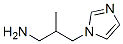 3-Imidazol-1-yl-2-methyl-propylamine Structure,93668-15-6Structure