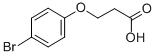 3-(4-Bromophenoxy)propanoic acid Structure,93670-18-9Structure