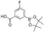 3-Carboxy-5-fluorophenylboronic acid pinacol ester Structure,936728-22-2Structure