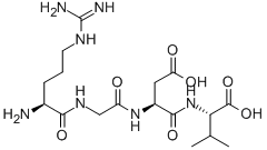 L-arginylglycyl-l-alpha-aspartyl-l-valine Structure,93674-99-8Structure