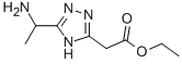 5-(1-Aminoethyl)-1h-1,2,4-triazole-3-acetic acid ethyl ester Structure,936940-52-2Structure