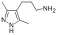 3-(3,5-Dimethyl-1H-pyrazol-4-yl)propan-1-amine Structure,936940-75-9Structure