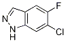 6-Chloro-5-fluoro-1h-indazole Structure,937047-36-4Structure