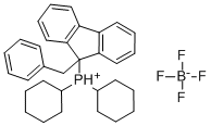 (9-Benzyl-9h-fluoren-9-yl)(dicyclohexyl)phosphonium tetrafluoroborate Structure,937378-18-2Structure