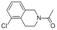 2-Acetyl-5-chloro-1,2,3,4-tetrahydroisoquinoline Structure,937591-81-6Structure