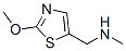 5-Thiazolemethanamine, 2-methoxy-n-methyl- Structure,937688-48-7Structure