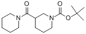 1-Boc-3-(1-piperidinylcarbonyl)piperidine Structure,937724-76-0Structure