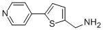(5-Pyrid-4-ylthien-2-yl)methylamine Structure,937795-98-7Structure