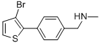 4-(3-Bromothien-2-yl)-n-methylbenzylamine Structure,937796-02-6Structure