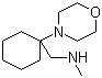 Cyclohexanemethanamine, n-methyl-1-(4-morpholinyl)- Structure,938458-83-4Structure